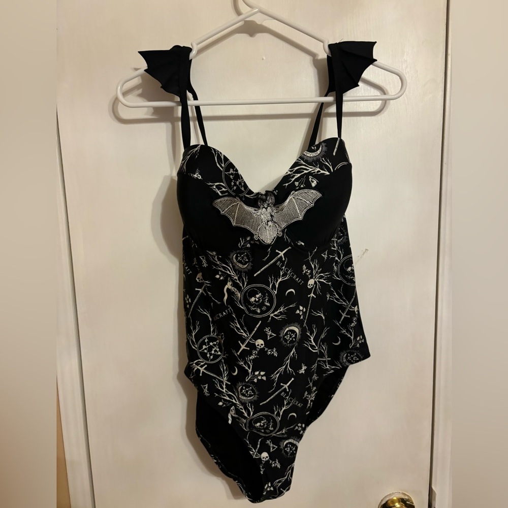 Blackcraft Cult one piece swimsuit